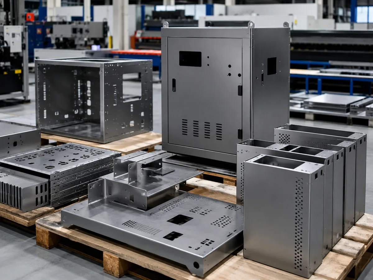 Gabinetes y paneles metálicos fabricados con corte láser