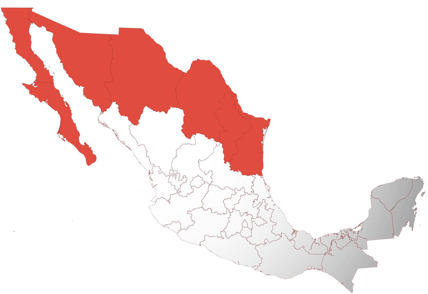 Cobertura MCLANE en Monterrey y norte de México
