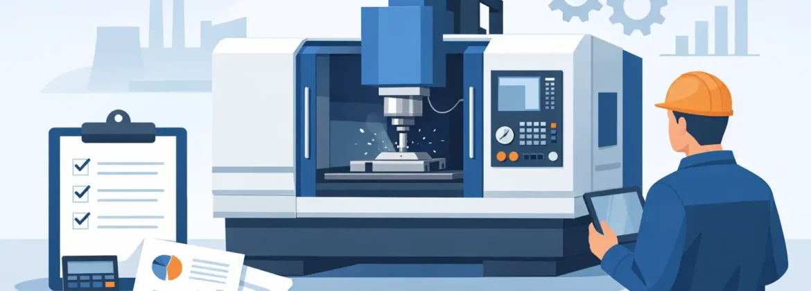 Cómo cotizar fresadora CNC industrial bien