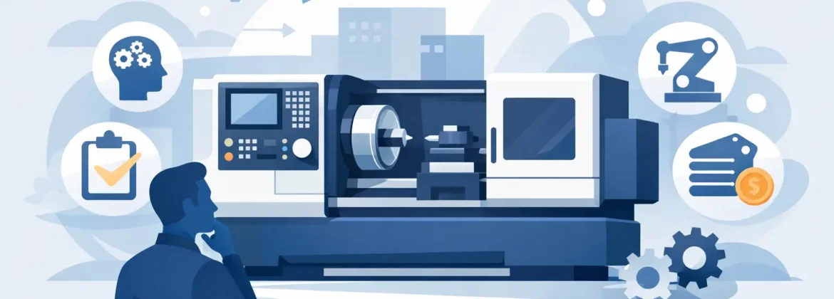 Cómo elegir torno CNC sin equivocarte