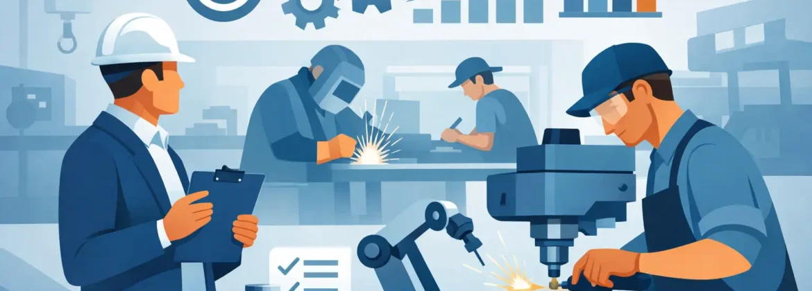 Cómo mejorar productividad en taller metalmecánico