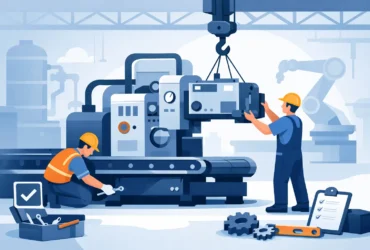 Instalación de maquinaria industrial sin errores
