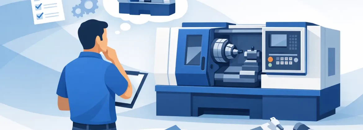 Cómo seleccionar torno CNC sin equivocarte