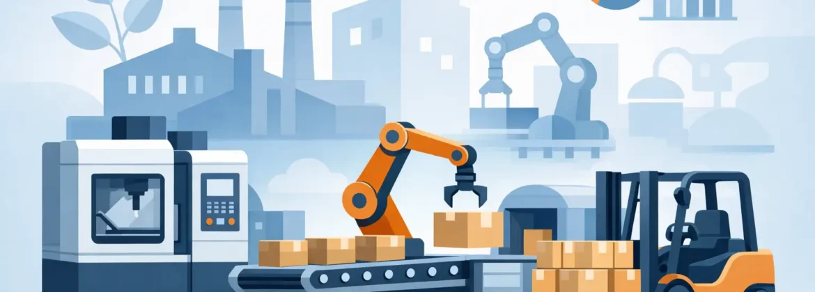Maquinaria industrial para pymes: qué comprar